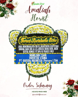 Papan Bunga Duka di Beringin Raya